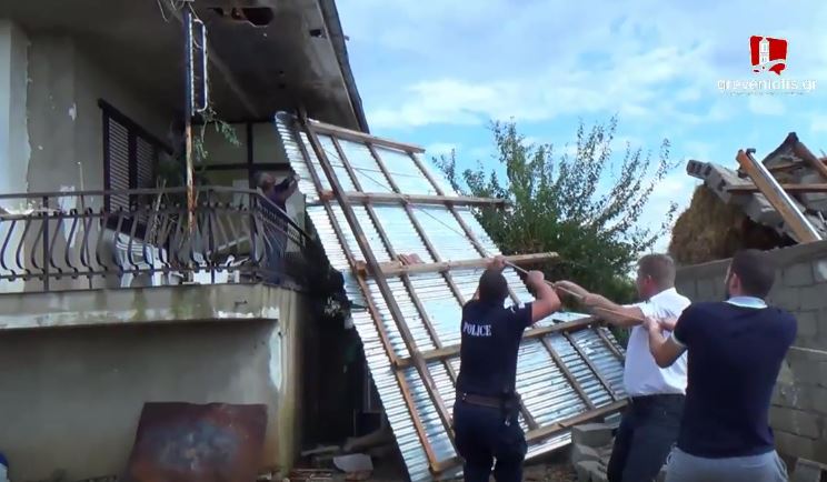 Καταστροφές στον Ασπρόκαμπο