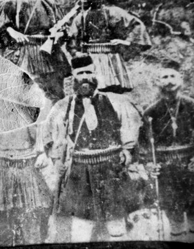  οπλαρχηγός Διαμάντης Μάνος (Κόκκινος)