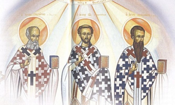 &Tau;&rho;&epsilon;&iota;&sigmaf; &Iota;&epsilon;&rho;ά&rho;&chi;&epsilon;&sigmaf;, &tau;&rho;&epsilon;&iota;&sigmaf; &sigma;&tau;&upsilon;&lambda;&omicron;&beta;ά&tau;&epsilon;&sigmaf; &tau;&eta;&sigmaf; &Omicron;&rho;&theta;&omicron;&delta;&omicron;&xi;ί&alpha;&sigmaf;. &Pi;&rho;&omicron;&sigma;&tau;ά&tau;&epsilon;&sigmaf; &tau;&omega;&nu; &gamma;&rho;&alpha;&mu;&mu;ά&tau;&omega;&nu;. &Mu;έ&gamma;&iota;&sigma;&tau;&omicron;&iota; &phi;&omega;&sigma;&tau;ή&rho;&epsilon;&sigmaf; &tau;&eta;&sigmaf; &Chi;&rho;&iota;&sigma;&tau;&iota;&alpha;&nu;&omicron;&sigma;ύ&nu;&eta;&sigmaf;