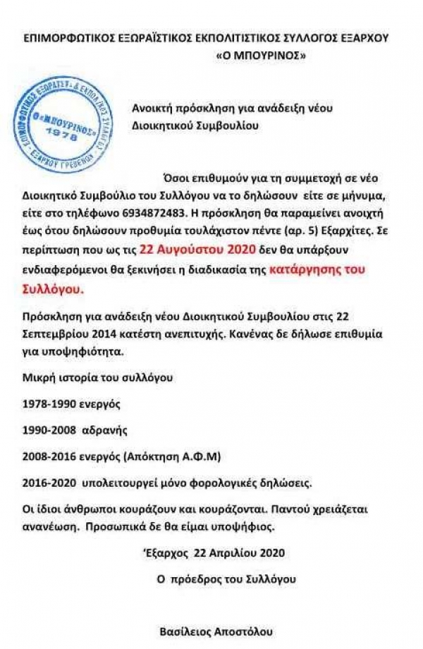 &Pi;&rho;ό&sigma;&kappa;&lambda;&eta;&sigma;&eta; &gamma;&iota;&alpha; &alpha;&nu;ά&delta;&epsilon;&iota;&xi;&eta; &nu;έ&omicron;&upsilon; &Delta;&iota;&omicron;&iota;&kappa;&eta;&tau;&iota;&kappa;&omicron;ύ &Sigma;&upsilon;&mu;&beta;&omicron;&upsilon;&lambda;ί&omicron;&upsilon; &sigma;&tau;&omicron;&nu; &Pi;&omicron;&lambda;&iota;&tau;&iota;&sigma;&tau;&iota;&kappa;ό &Sigma;ύ&lambda;&lambda;&omicron;&gamma;&omicron; &Epsilon;&xi;ά&rho;&chi;&omicron;&upsilon; &Gamma;&rho;&epsilon;&beta;&epsilon;&nu;ώ&nu;.