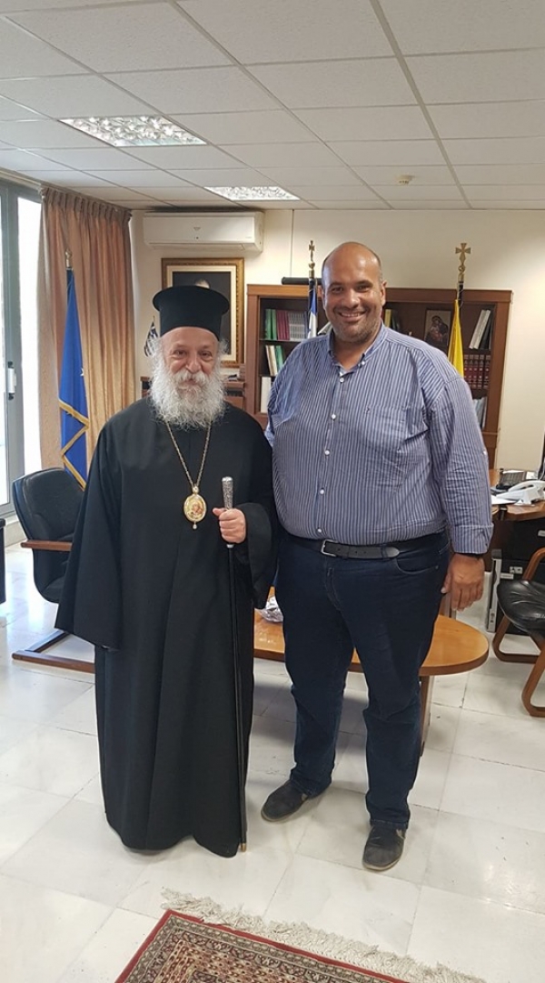 &Epsilon;&pi;ί&sigma;&kappa;&epsilon;&psi;&eta; &tau;&omicron;&upsilon; &Mu;&eta;&tau;&rho;&omicron;&pi;&omicron;&lambda;ί&tau;&eta; &kappa;. &Delta;&alpha;&beta;ί&delta; &sigma;&tau;&omicron;&nu; &Alpha;&nu;&tau;&iota;&pi;&epsilon;&rho;&iota;&phi;&epsilon;&rho;&epsilon;&iota;ά&rho;&chi;&eta; &Gamma;&rho;&epsilon;&beta;&epsilon;&nu;ώ&nu;