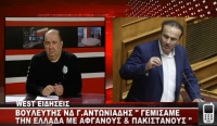&Gamma;. &Alpha;&nu;&tau;&omega;&nu;&iota;ά&delta;&eta;&sigmaf; (&Beta;&omicron;&upsilon;&lambda;&epsilon;&upsilon;&tau;ή&sigmaf; &Phi;&lambda;ώ&rho;&iota;&nu;&alpha;&sigmaf;): &laquo;&Epsilon;ί&mu;&alpha;&iota; &alpha;&rho;&nu;&eta;&tau;&iota;&kappa;ό&sigmaf; &sigma;&tau;&omicron; &nu;&alpha; έ&rho;&theta;&omicron;&upsilon;&nu; &mu;&epsilon;&tau;&alpha;&nu;ά&sigma;&tau;&epsilon;&sigmaf; &sigma;&tau;&eta; &Phi;&lambda;ώ&rho;&iota;&nu;&alpha; .