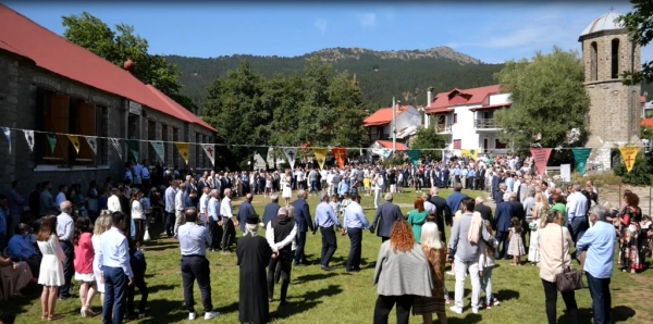 &Delta;ή&mu;&omicron;&sigmaf; &Gamma;&rho;&epsilon;&beta;&epsilon;&nu;ώ&nu;: &Sigma;&tau;&eta; &Sigma;&alpha;&mu;&alpha;&rho;ί&nu;&alpha; &omicron; &Delta;ή&mu;&alpha;&rho;&chi;&omicron;&sigmaf; &Gamma;&iota;ώ&rho;&gamma;&omicron;&sigmaf; &Delta;&alpha;&sigma;&tau;&alpha;&mu;ά&nu;&eta;&sigmaf; &gamma;&iota;&alpha; &tau;&omicron; έ&theta;&iota;&mu;&omicron; &tau;&omicron;&upsilon; &Tau;&sigma;&iota;ά&tau;&sigma;&iota;&omicron;&upsilon; (&Beta;ί&nu;&tau;&epsilon;&omicron;)