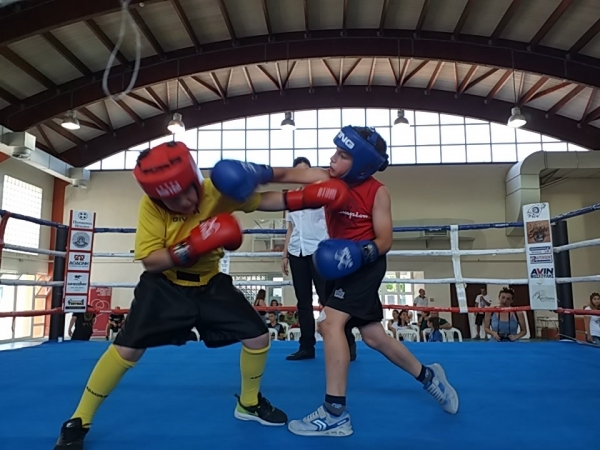 &Alpha;&gamma;ώ&nu;&epsilon;&sigmaf; &Pi;&upsilon;&gamma;&mu;&alpha;&chi;ί&alpha;&sigmaf;: &omicron; &lsquo;&rsquo;&Epsilon;&lambda;&iota;&mu;&epsilon;&iota;ώ&tau;&eta;&sigmaf;&rsquo;&rsquo; &sigma;&tau;&omicron; 4&omicron; International Boxing Cub