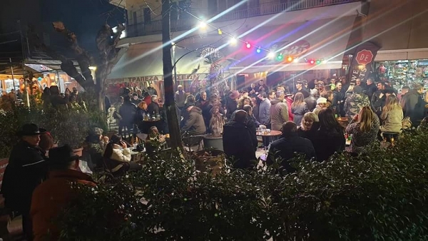 &Gamma;&rho;&epsilon;&beta;&epsilon;&nu;ά: &Alpha;&pi;&omicron;&kappa;&rho;&iota;ά&tau;&iota;&kappa;&omicron; &gamma;&lambda;έ&nu;&tau;&iota; &sigma;&tau;&omicron; cafe 535 (video)