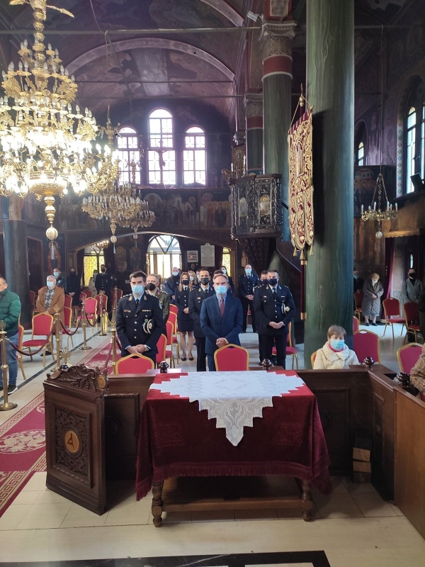 &Epsilon;&omicron;&rho;&tau;&alpha;&sigma;&mu;ό&sigmaf; &tau;&omicron;&upsilon; &Pi;&rho;&omicron;&sigma;&tau;ά&tau;&eta; &tau;&omicron;&upsilon; &Sigma;ώ&mu;&alpha;&tau;&omicron;&sigmaf;,  &Mu;&epsilon;&gamma;&alpha;&lambda;&omicron;&mu;ά&rho;&tau;&upsilon;&rho;&alpha; &Alpha;&gamma;ί&omicron;&upsilon; &Alpha;&rho;&tau;&epsilon;&mu;ί&omicron;&upsilon; &kappa;&alpha;&iota; &tau;&eta;&sigmaf; &laquo;&Eta;&mu;έ&rho;&alpha;&sigmaf; &tau;&eta;&sigmaf; &Alpha;&sigma;&tau;&upsilon;&nu;&omicron;&mu;ί&alpha;&sigmaf;&raquo;