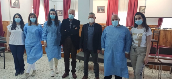 &Delta;&omega;&rho;&epsilon;ά&nu; &mu;&alpha;&zeta;&iota;&kappa;ό&sigmaf;  &delta;&epsilon;&iota;&gamma;&mu;&alpha;&tau;&omicron;&lambda;&eta;&pi;&tau;&iota;&kappa;ό&sigmaf; έ&lambda;&epsilon;&gamma;&chi;&omicron;&sigmaf;   &alpha;&nu;ί&chi;&nu;&epsilon;&upsilon;&sigma;&eta;&sigmaf;   &alpha;&nu;&tau;&iota;&sigma;&omega;&mu;ά&tau;&omega;&nu; COVID-19 &sigma;&tau;&omicron; &Delta;ή&mu;&omicron; &Delta;&epsilon;&sigma;&kappa;ά&tau;&eta;&sigmaf;.