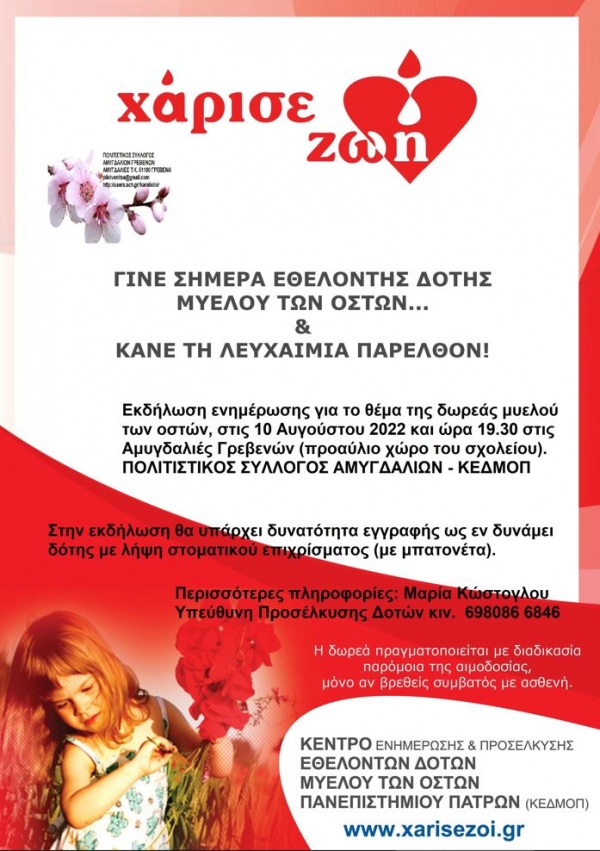 &Alpha;&mu;&upsilon;&gamma;&delta;&alpha;&lambda;&iota;έ&sigmaf; &Gamma;&rho;&epsilon;&beta;&epsilon;&nu;ώ&nu;: &Epsilon;&kappa;&delta;ή&lambda;&omega;&sigma;&eta; &epsilon;&nu;&eta;&mu;έ&rho;&omega;&sigma;&eta; &gamma;&iota;&alpha; &tau;&omicron; &theta;έ&mu;&alpha; &tau;&eta;&sigmaf; &delta;&omega;&rho;&epsilon;ά&sigmaf; &mu;&upsilon;&epsilon;&lambda;&omicron;ύ &tau;&omega;&nu; &omicron;&sigma;&tau;ώ&nu;