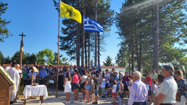 H &pi;&rho;ώ&tau;&eta; &Iota;&epsilon;&rho;ά &Epsilon;&omicron;&rho;&tau;ή &tau;&omicron;&upsilon; &alpha;&gamma;&iota;&alpha;&sigma;&mu;&omicron;ύ &sigma;&tau;&omicron; &nu;&epsilon;ό&kappa;&tau;&iota;&sigma;&tau;&omicron; &pi;&alpha;&rho;&epsilon;&kappa;&kappa;&lambda;ή&sigma;&iota; &tau;&omicron;&upsilon; &Alpha;&gamma;ί&omicron;&upsilon; &Alpha;&theta;&alpha;&nu;&alpha;&sigma;ί&omicron;&upsilon; &sigma;&tau;&omicron;&nu; &Alpha;&gamma;&iota;&omicron; &Gamma;&epsilon;ώ&rho;&gamma;&iota;&omicron; &Gamma;&rho;&epsilon;&beta;&epsilon;&nu;ώ&nu;. (VIDEO &amp; &phi;&omega;&tau;&omicron;&gamma;&rho;&alpha;&phi;ί&epsilon;&sigmaf;)