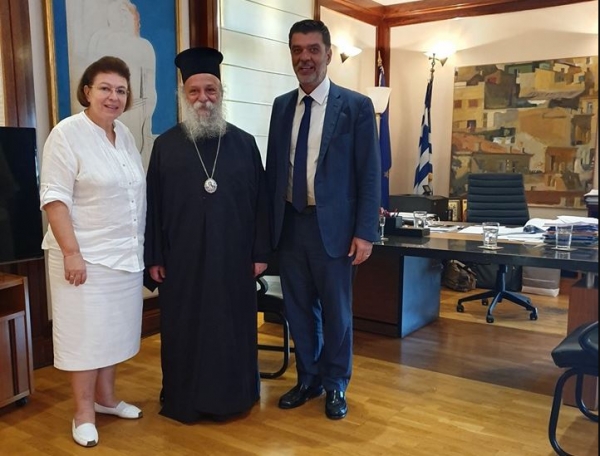 &Sigma;&upsilon;&nu;ά&nu;&tau;&eta;&sigma;&eta; &tau;&omicron;&upsilon; &Beta;&omicron;&upsilon;&lambda;&epsilon;&upsilon;&tau;ή &Gamma;&rho;&epsilon;&beta;&epsilon;&nu;ώ&nu; &kappa;&alpha;&iota; &tau;&omicron;&upsilon; &Mu;&eta;&tau;&rho;&omicron;&pi;&omicron;&lambda;ί&tau;&eta; &kappa;.&Delta;&alpha;&beta;ί&delta; &mu;&epsilon; &tau;&eta;&nu; &Upsilon;&pi;&omicron;&upsilon;&rho;&gamma;ό &Pi;&omicron;&lambda;&iota;&tau;&iota;&sigma;&mu;&omicron;ύ