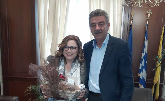 &Epsilon;&pi;ί&sigma;&kappa;&epsilon;&psi;&eta; &tau;&eta;&sigmaf; &upsilon;&pi;&omicron;&psi;ή&phi;&iota;&alpha;&sigmaf; &Epsilon;&upsilon;&rho;&omega;&beta;&omicron;&upsilon;&lambda;&epsilon;&upsilon;&tau;ή &Mu;&alpha;&rho;ί&alpha;&sigmaf; &Sigma;&pi;&upsilon;&rho;ά&kappa;&eta; &sigma;&tau;&omicron;&nu; &Delta;ή&mu;&alpha;&rho;&chi;&omicron; &kappa;. &Gamma;&epsilon;ώ&rho;&gamma;&iota;&omicron; &Delta;&alpha;&sigma;&tau;&alpha;&mu;ά&nu;&eta;